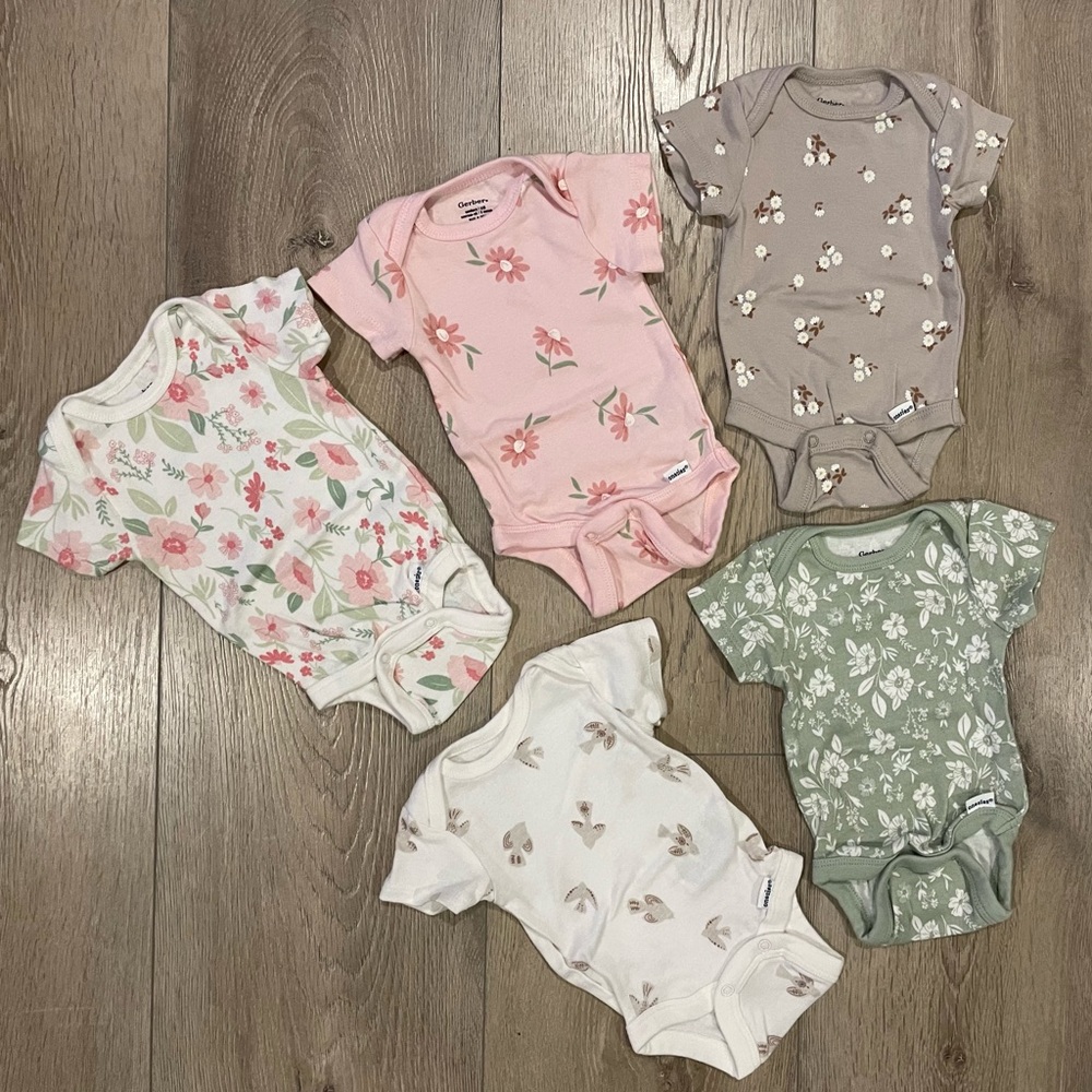 Set of 5 onesies